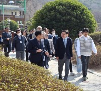 시정 현안 논의를 위한 푸른도시국 직원과의 '소통·공감 타임' 개최