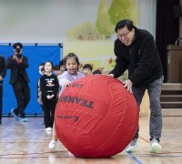 박형준 시장, '늘봄학교 초등학생들과 특별한 시간' 가지다!
